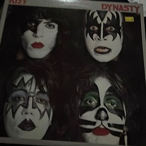 ☆ 1979 KISS Band Original Dynasty Vinyl Record AlbumNBLP7152 dj,Promotional